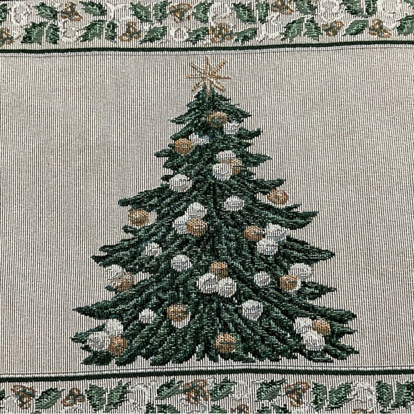 Set of 4 Christmas Tree Placemats American Greetings 18” X 13” NWT - Picture 6 of 8